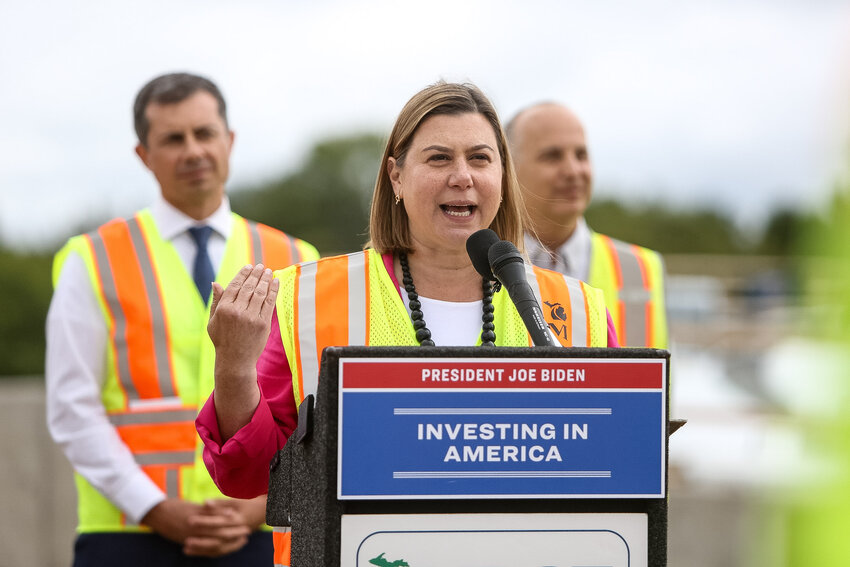 U.S. Rep. Elissa Slotkin outlines how Congress came to pass the bipartisan infrastructure law in 2021.