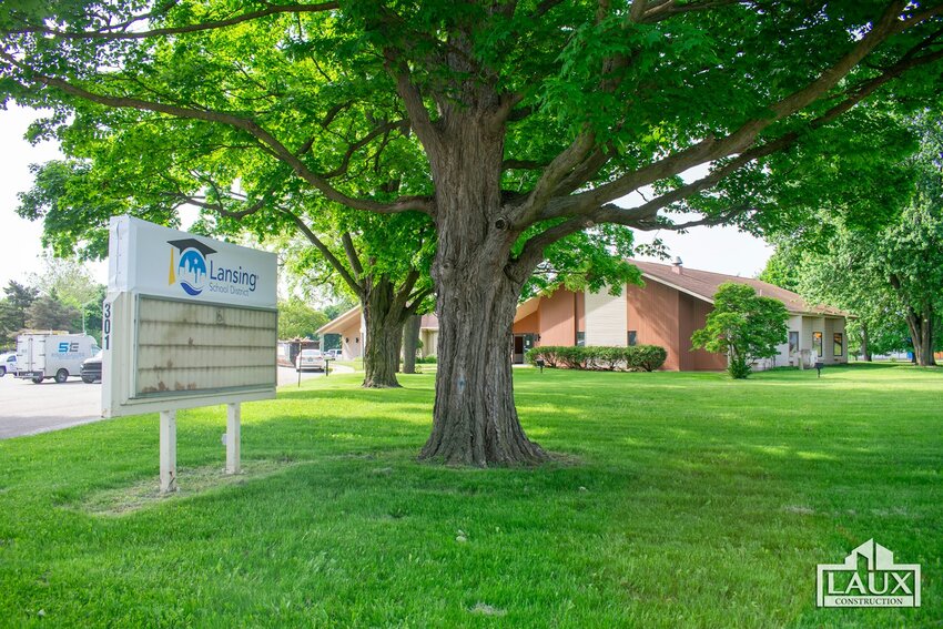 An image of the facility before teams at Laux Construction began work in June.