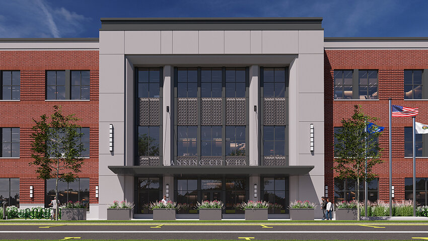 Another look at Lansing’s new City Hall.
