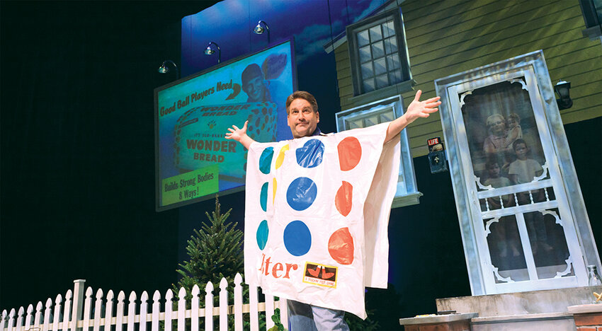 Courtesy photo
Former “Seinfeld” writer Pat Hazell’s one-man show, “The Wonder Bread Years,” brings a dose of boomer nostalgia to Wharton on May 14.