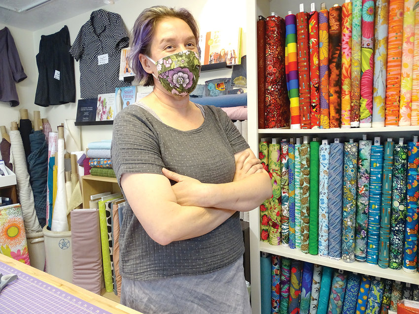 Jessy Rae, owner of SEAMS fabric store in East Lansing, led a small army of &ldquo;craftivists&rdquo; that made and distributed over 15,000 masks to organizations and people in need.