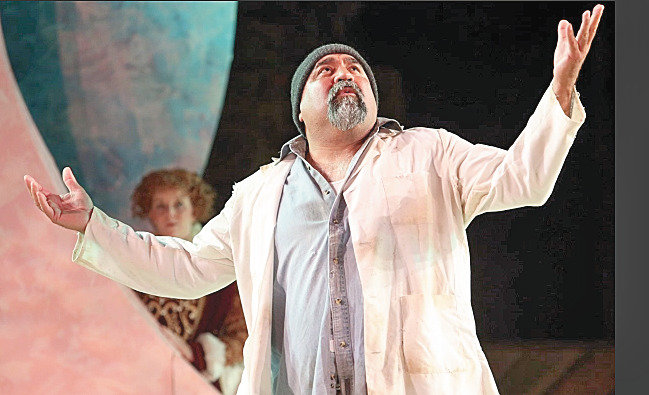 Tommy Gomez in a 2019 Santa Cruz Shakespeare production of &ldquo;A Winter&rsquo;s Tale.&rdquo;