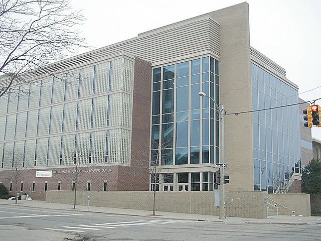 Lansing Community College's WLNZ radio station is located in downtown Lansing at the Abel B. Sykes Technology Learning Center.
