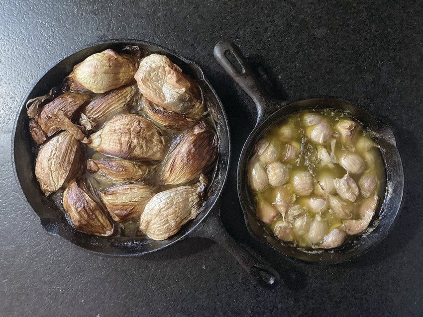 Rocky Mountain lily broth prepared by Ari LeVaux.