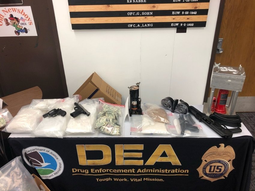 A police investigation last summer led to the seizure of more than 20 firearms, as well as &quot;bulk quantities&quot; of cash, methamphetamine, heroin, and fentanyl. A lawsuit may be coming over the bust.