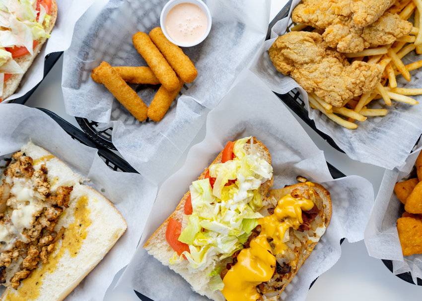 Capo&rsquo;s Cheesesteak Hoagies and Grill offers loaded sandwiches, burgers, various fried foods (such as pickle chips, mac and cheese bites and chicken fingers) and desserts, perfect for students looking for a hearty meal after a late night at the bar.