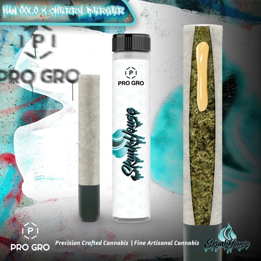 If you&rsquo;re looking to take things up a notch for your movie marathon, try Skunk House Genetics x ProGro&rsquo;s Han Solo Burger hash hole joints, which boast a whopping 2 grams of cannabis and a hash rosin center.