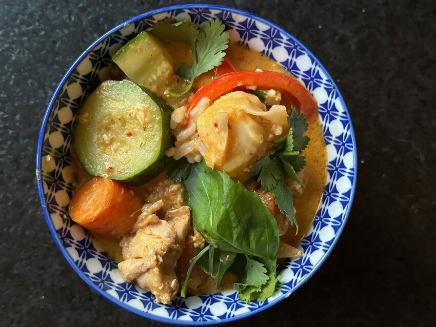 Red curry is the easiest Thai curry to make, with the added benefit that its delicious taste offers great leverage to get kids and adults alike to eat their vegetables.