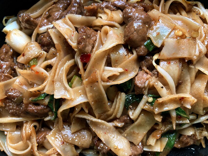 Pad kee mao, or drunken noodles, is a popular dish to gobble up during or after a night of heavy alcohol consumption, but Taste of Thai&rsquo;s version is delicious even when you&rsquo;re stone-cold sober.