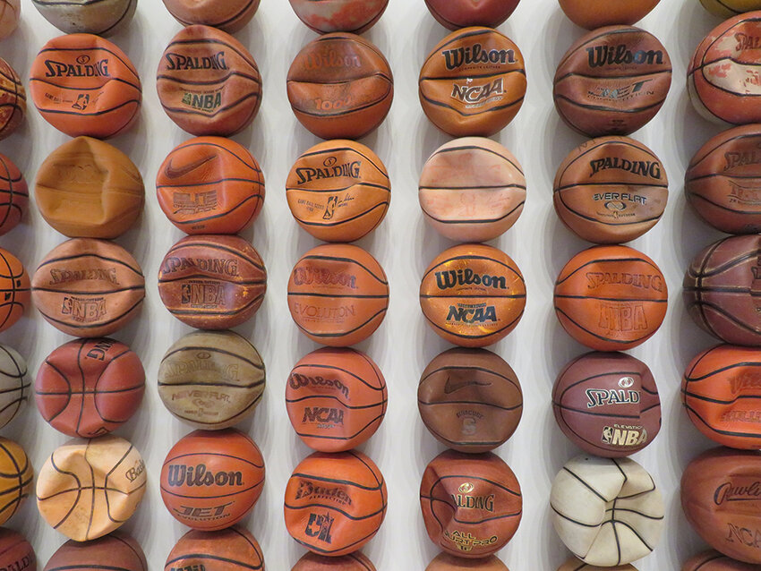 Tyrrell Winston&rsquo;s wall of discarded basketballs, gathered from ditches, driveways and neighborhood courts, bursts with a love of the sport.