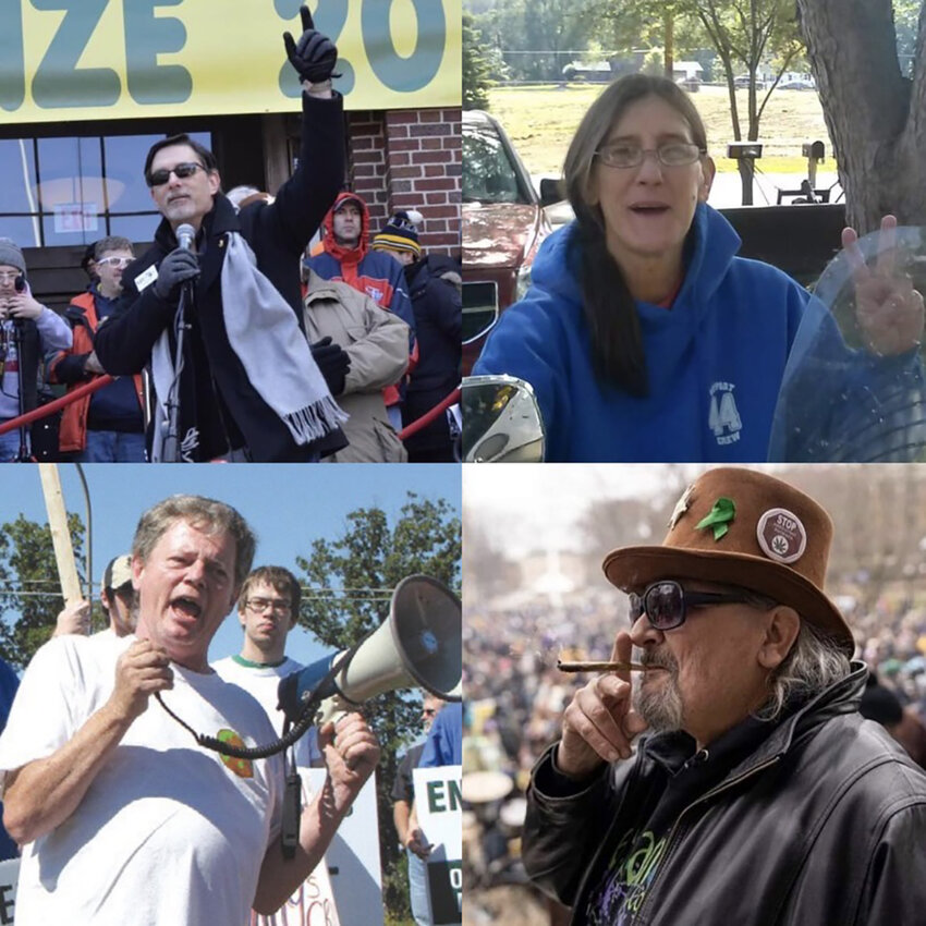 The deaths of Michigan cannabis activists Dale &ldquo;Rick&rdquo; Thompson (top left), Amy Gregor Gasaway (top right), Gersh Avery (bottom left) and Brad Lemke have left a hole in the hearts of cannabis enthusiasts across the state.
