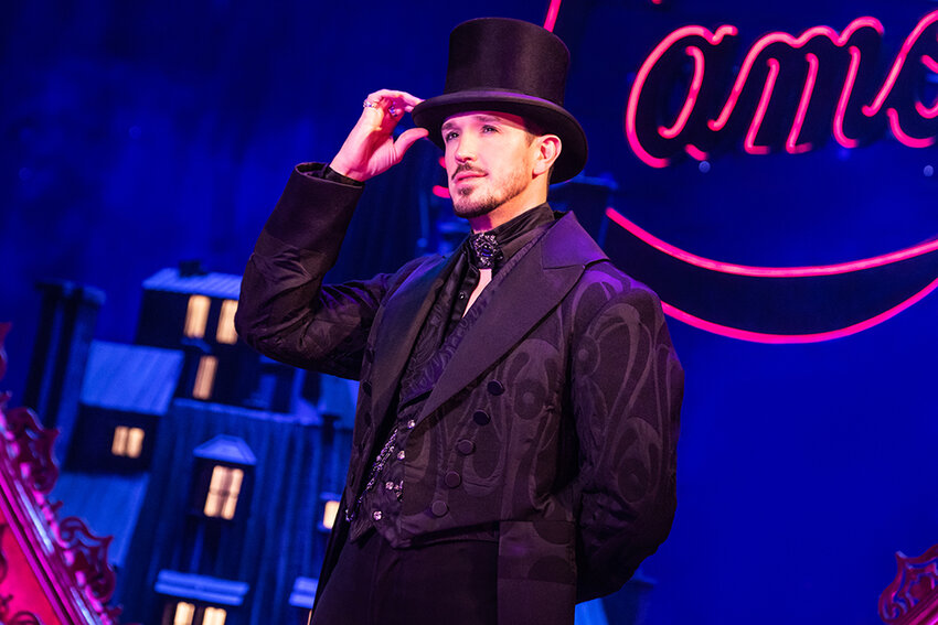 Andrew Brewer as the Duke of Monroth in the North American tour of &ldquo;Moulin Rouge! The Musical,&rdquo; running at the Wharton Center Wednesday (April 3) through April 14.