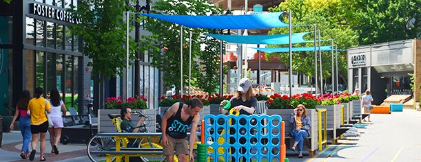 EL Fresco, East Lansing's outdoor dining and play area on Albert Avenue, will be 70% smaller than last year, but the City Council added the Ann Street Plaza on Thursdays, when it gets the most traffic.