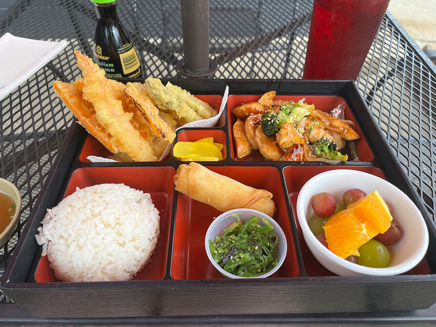 Bento boxes, like the ones at SushiYa in East Lansing, provide the ability to sample a variety of dishes without having to pay for — or stomach — full portions of each.
