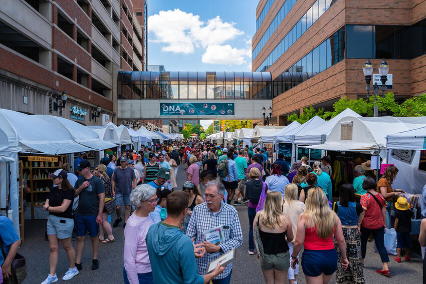 The 2024 East Lansing Art Festival was the largest of the five festivals Heather Majano has organized since having to pivot to a digital-only format during her first year at the helm in 2020.