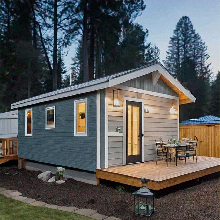 Shutterstock  An example of an accessory dwelling unit in a residential backyard. The city of Lansing&rsquo;s Planning Office is seeking to amend the zoning code to allow them as a way of addressing the city&rsquo;s housing shortage as well as meeting the needs of Baby Boomers.