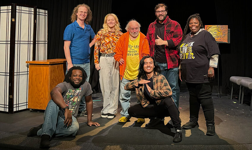 Courtesy Ixion Ensemble Theatre  The cast of &ldquo;Turn, Turn, Turn,&rdquo;&nbsp;a collection of monologues written by members of Ixion Ensemble Theatre&rsquo;s COVID-era Wheel Writers Group.