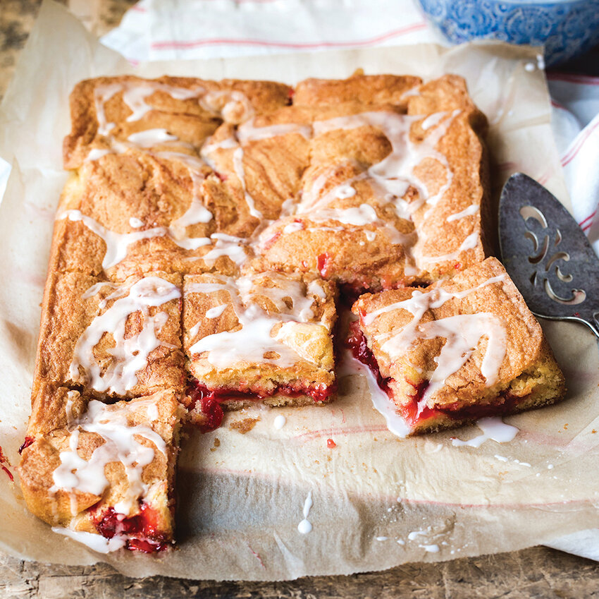 Metro Creative Connection  Danielle Kartes&rsquo; cherry pie bars can be enjoyed on many different occasions but make for something sweet on Valentine&rsquo;s Day