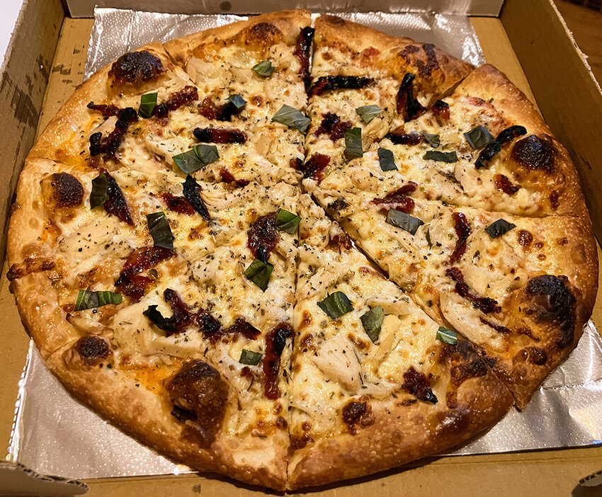Based on a viral late-aughts social media recipe, Phillips Cider Bar&rsquo;s marry-me-chicken pizza is a proposal you can&rsquo;t say no to.