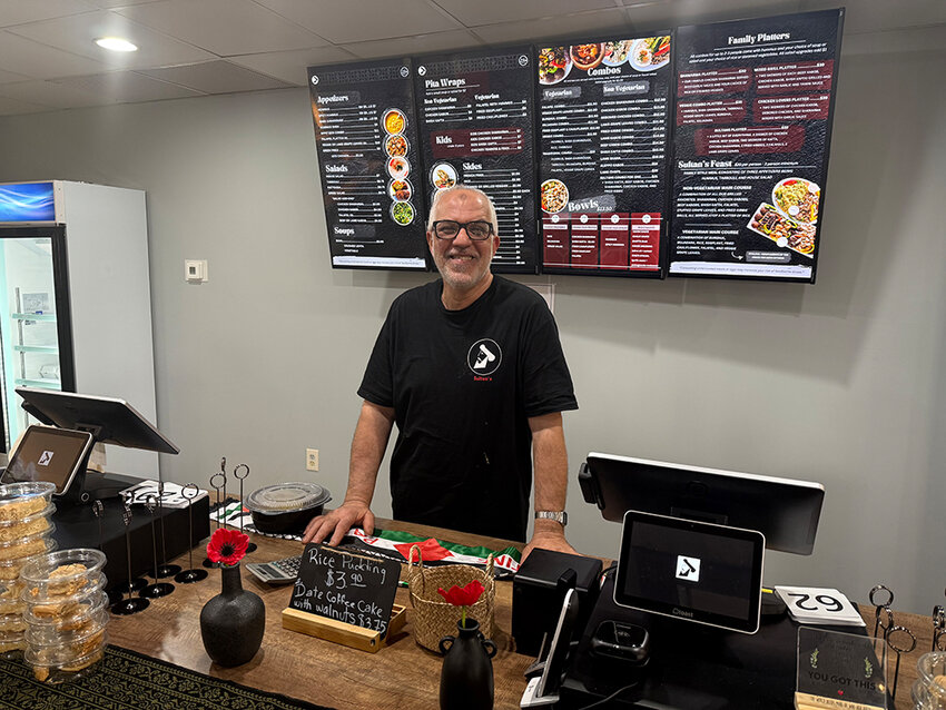 Sultan&rsquo;s Mediterranean Cuisine owner Bassam Mahmoud awaits customers at his new second location in west Lansing.