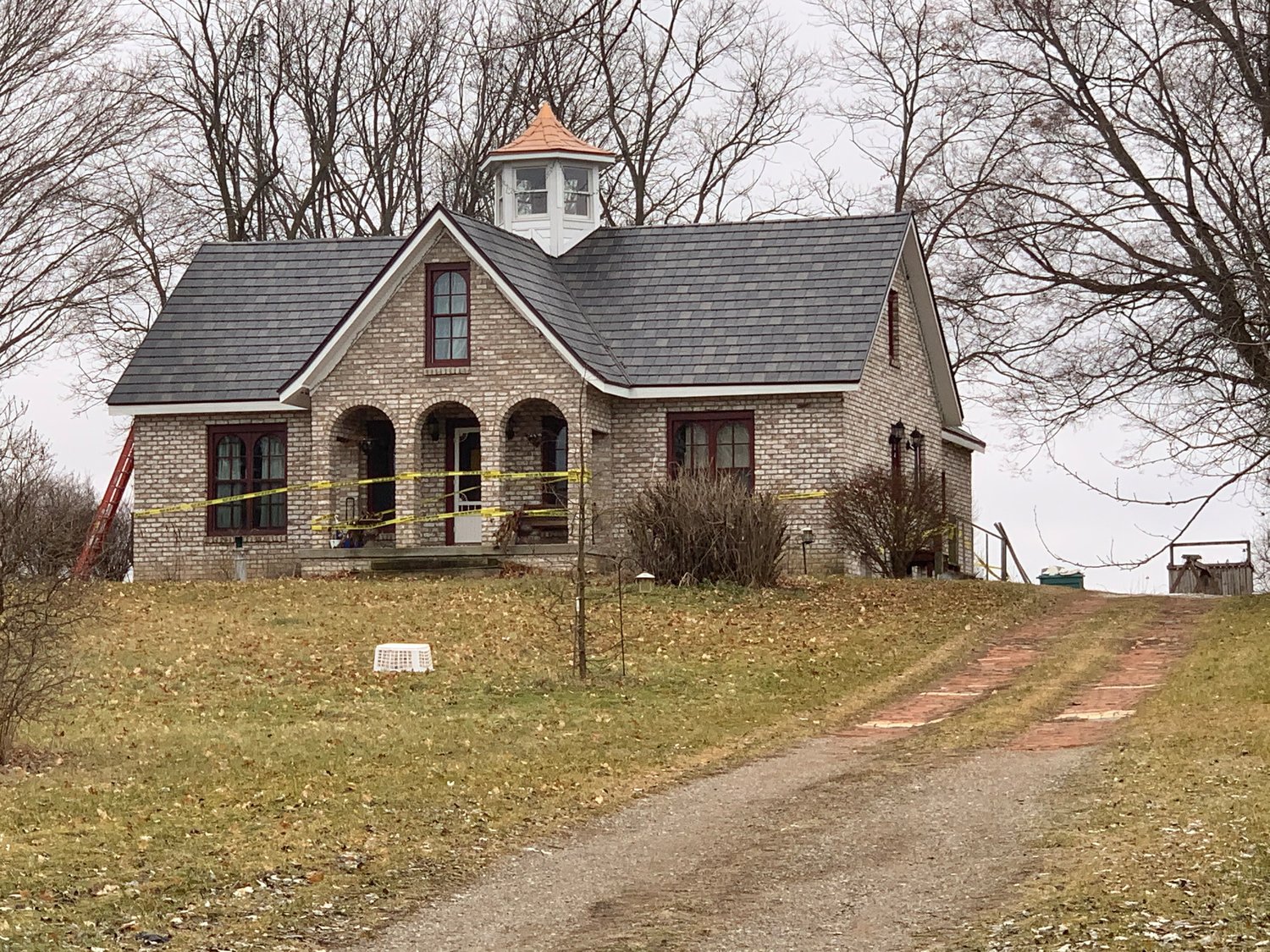 A recent homicide investigation led authorities to Mark Latunski's home on Tyrrell Road in rural Shiawassee County.