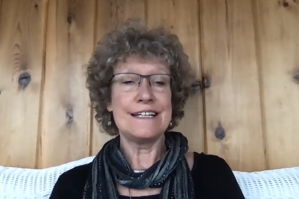 Lansing Poet Laureate Laura Apol reads a poem to kick off her “Poetry in Place” series on her FaceBook page. In lieu of cancelled National Poetry Month events, Apol is asking area poets to contribute their verses to an online community anthology.
