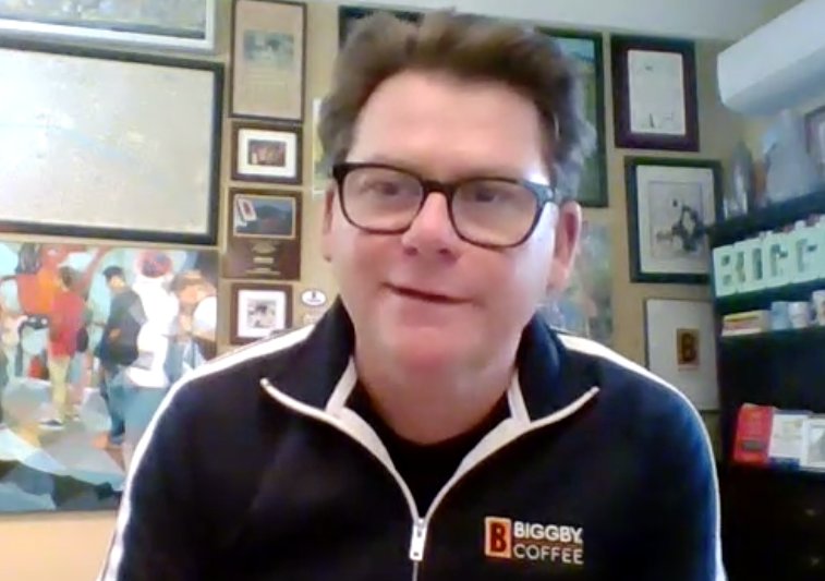 Biggby cofounder and co-CEO Bob Fish chatted with City Pulse via Zoom.