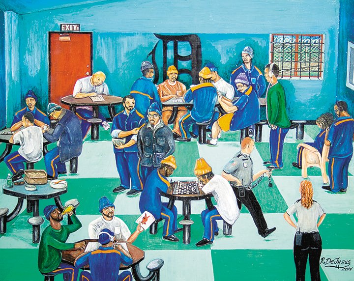 “The Way It Is,” by Rafael De Jesus, is a miniature panorama of prison life.