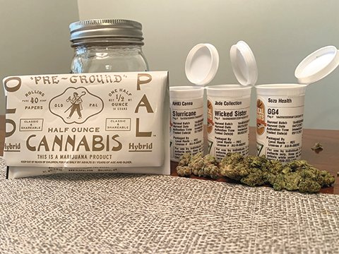 Marijuana from Local Roots provisioning center.