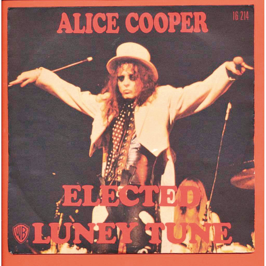 Alice Cooper’s 1972 single “Elected” was released just prior to the Watergate scandal. It was also included on his now classic 1973 album, “Billion Dollar Babies.”