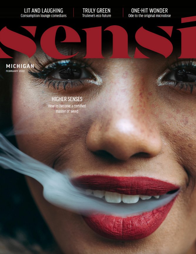 Sensi Magazine covers cannabis-focused content.