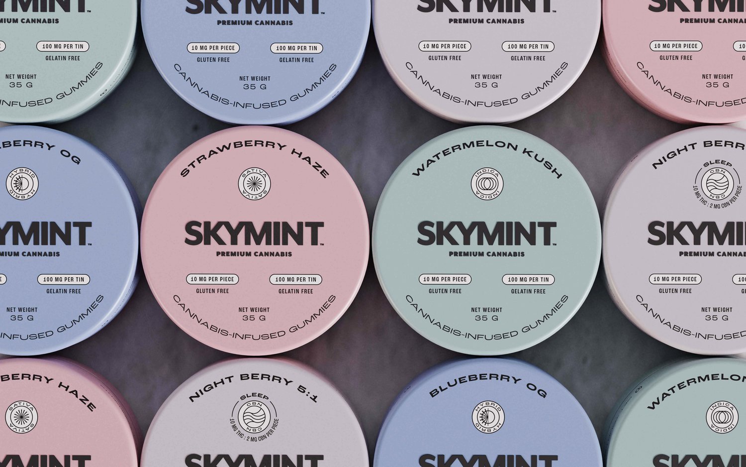 THC gummies from Skymint.