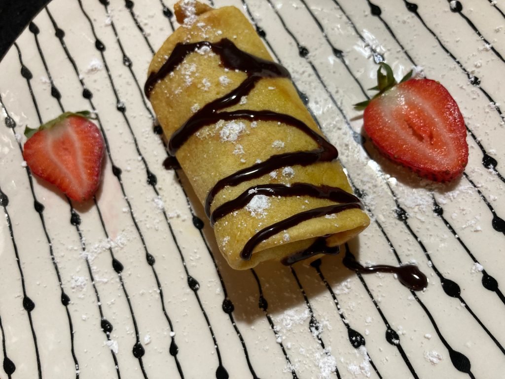 Crepes can be made with a variety of fillings, but it’s best to avoid watery ingredients.