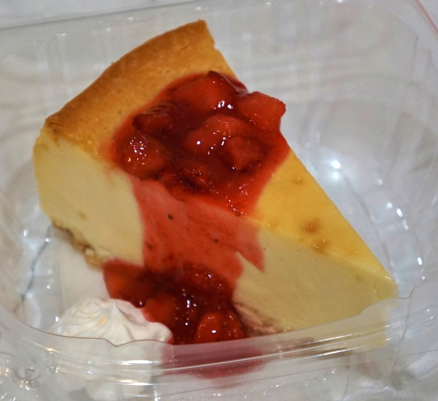 A slice from Everything is Cheesecake.