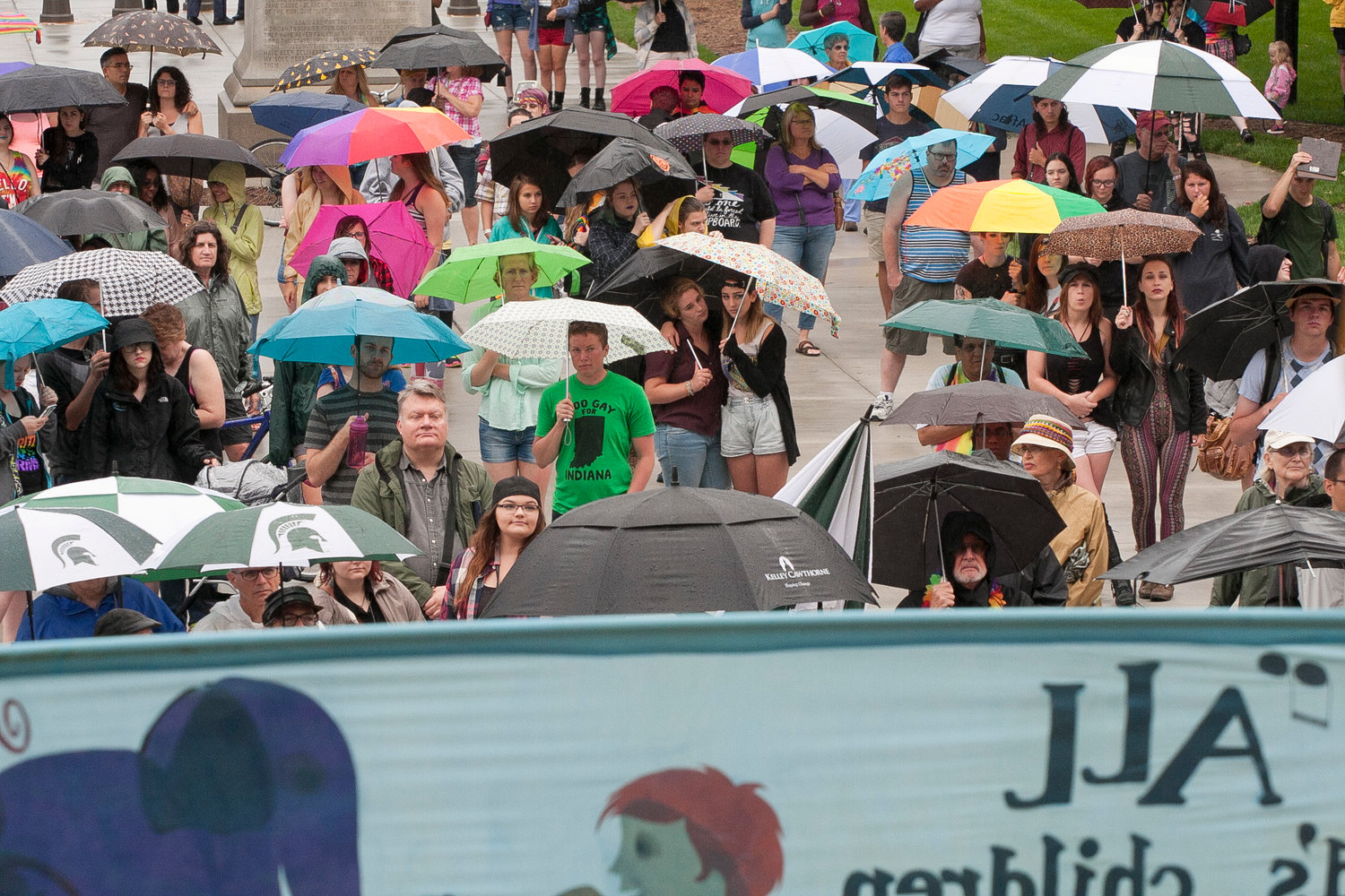 “Rain or shine, we gather, we sing, we fight for the continued advancement of Human Rights.”