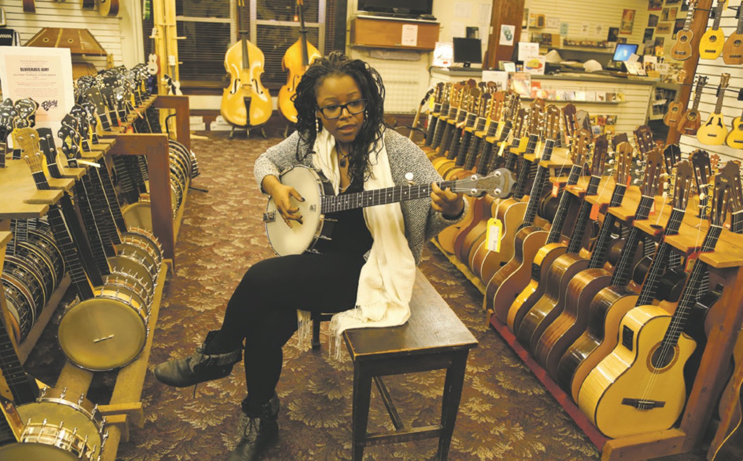 Lillian Werbin has seen the acoustic music world grow younger and more diverse in recent years. "I was raised with all sorts of good music from every decade," she said. "I’m happy to listen to almost anything."