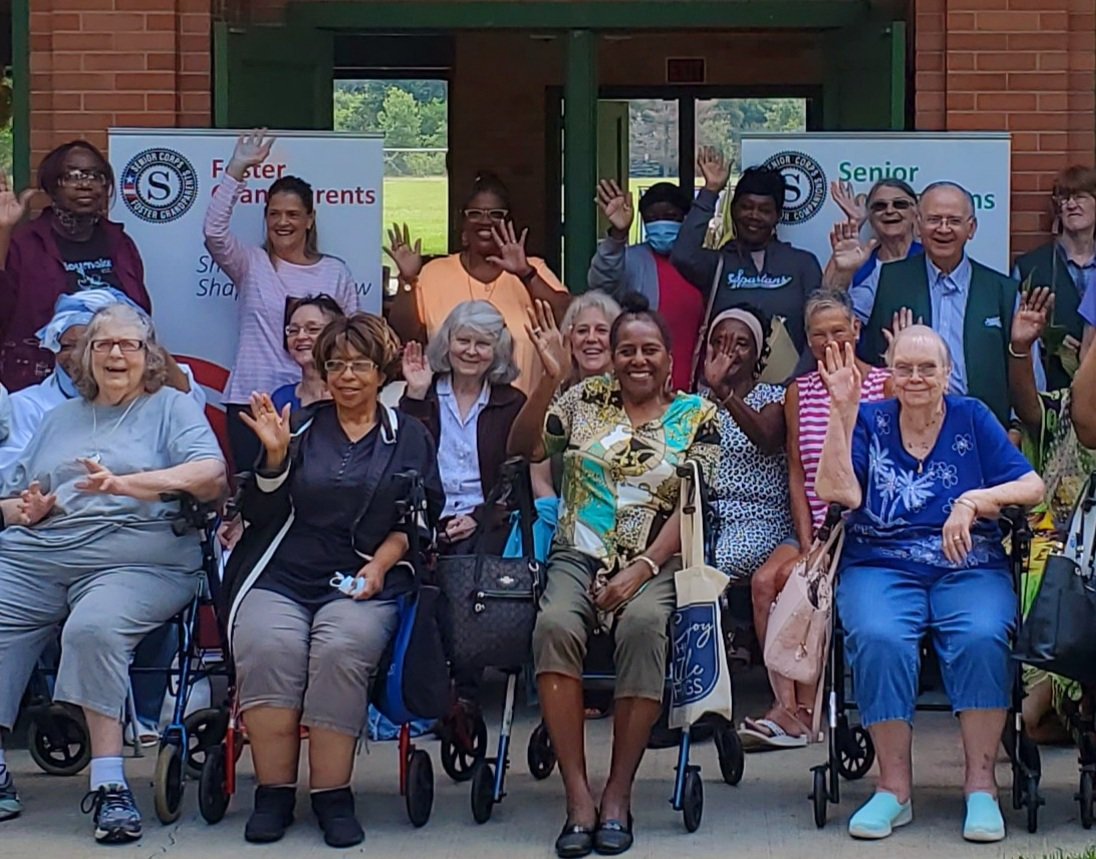 Participants and volunteers in RSVP — the Retired and Senior Volunteer Program of Greater Lansing — gathered in summer  2021 to celebrate the program’s success.