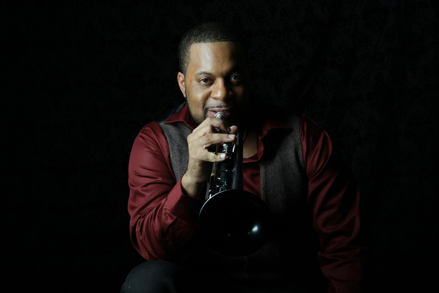 Detroit trumpeter Lin Rountree calls himself “an R&B man” who admires the great jazz trumpeters but brings his own fire to the genre of smooth jazz.