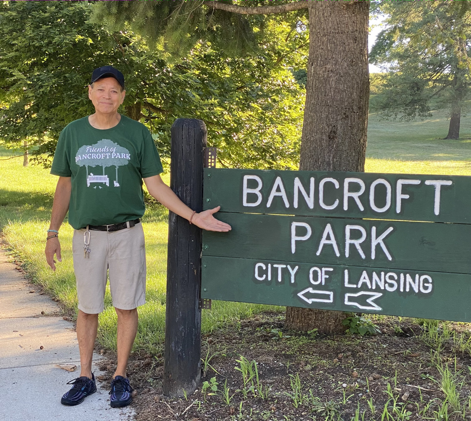 Glenn Lopez is the president of the Friends of Bancroft Park, which is next to Groesbeck Golf Course. “We don’t want a driving range,” he says.
