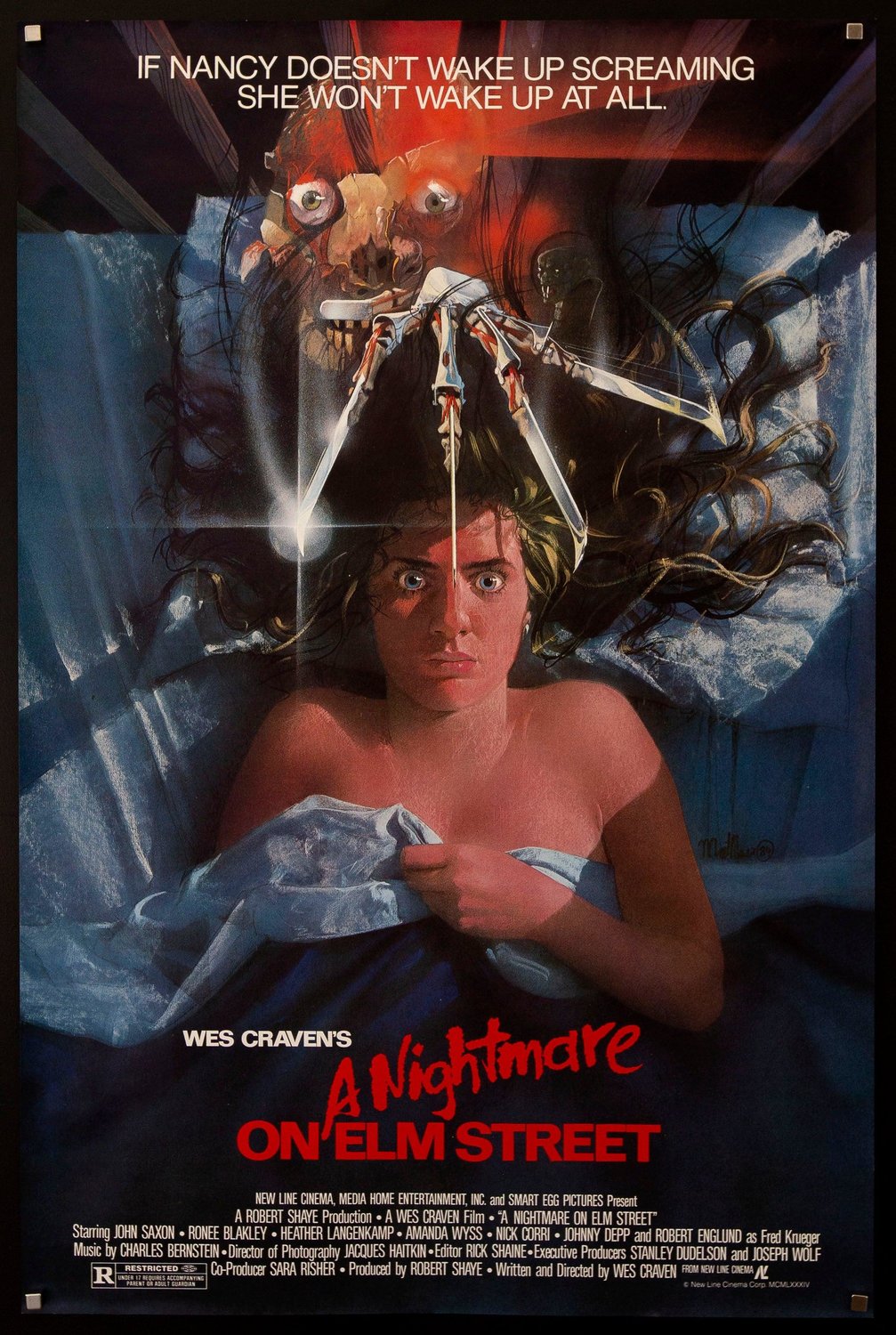 Quality Scary screens 1984’s “A Nightmare on Elm Street.”