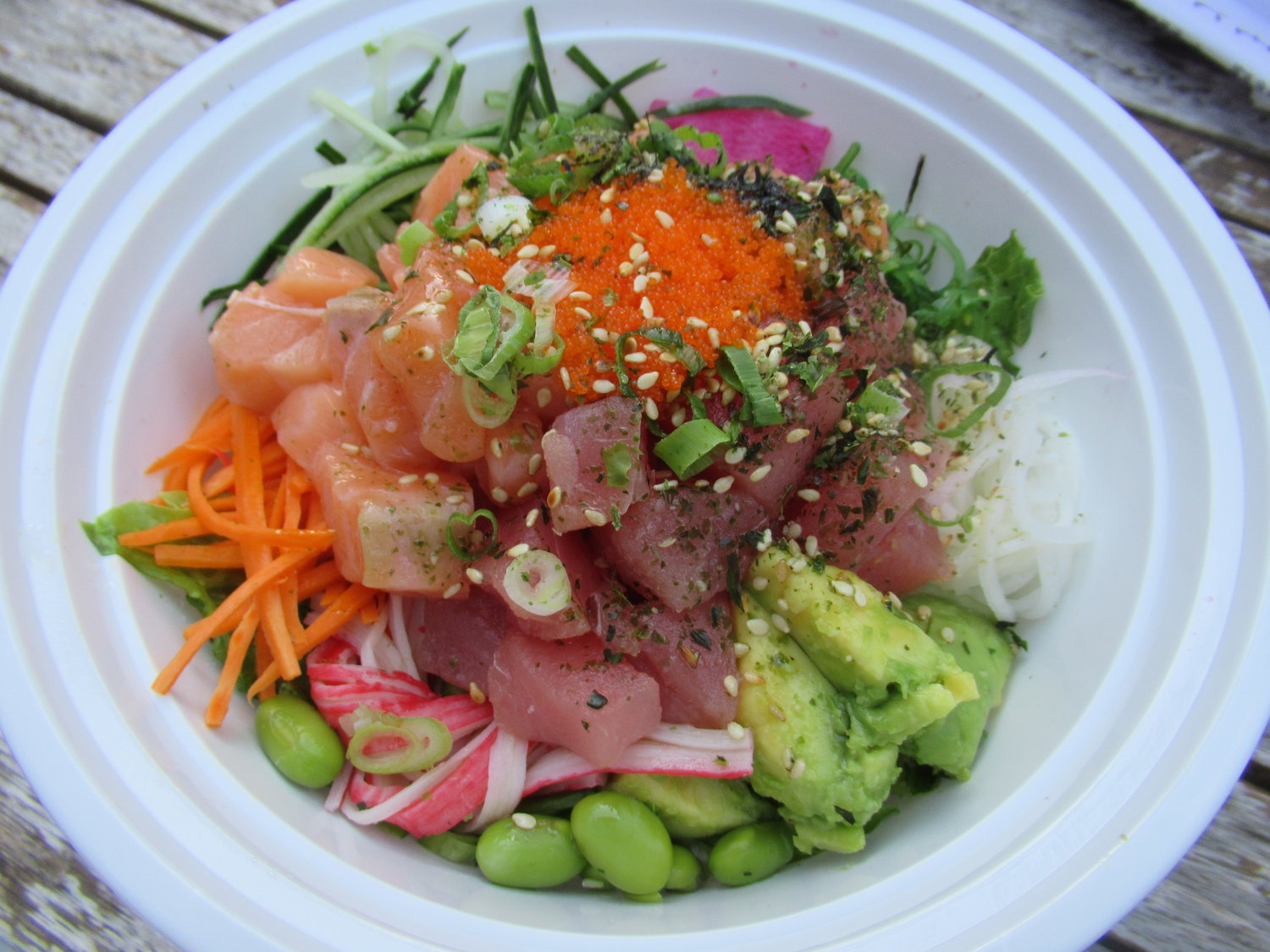 The Deluxe Poke Bowl