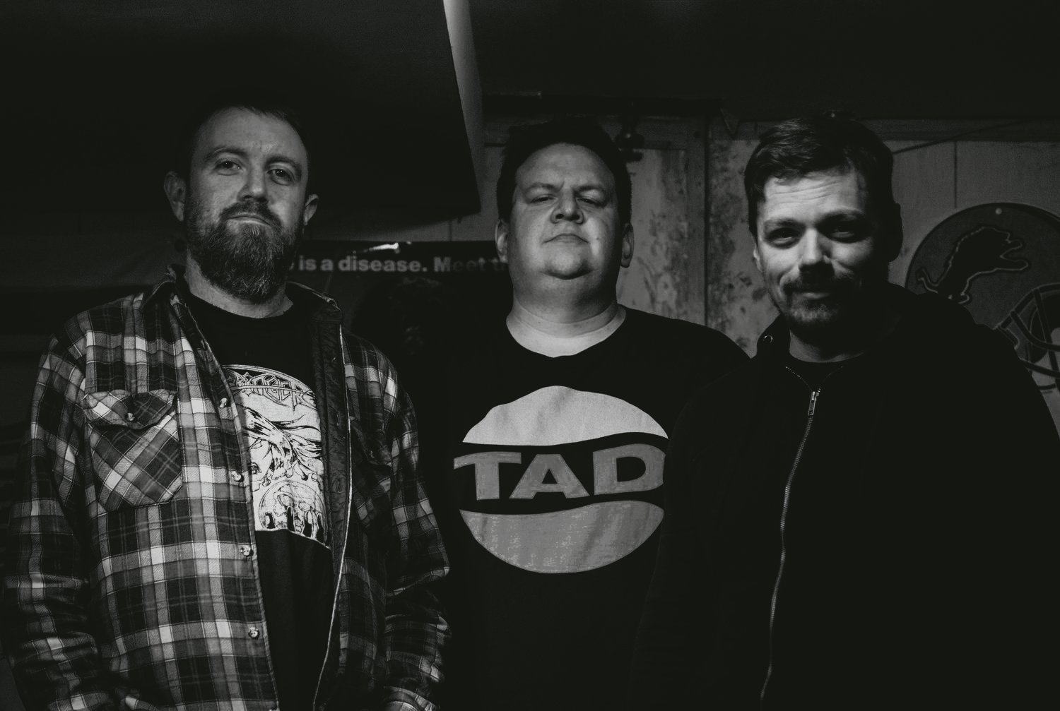 Locust Point is (left to right) Phil Lynch (guitar, vocals), Dave Peterman (drums, guitar, vocals) and Albert LaRose (bass).