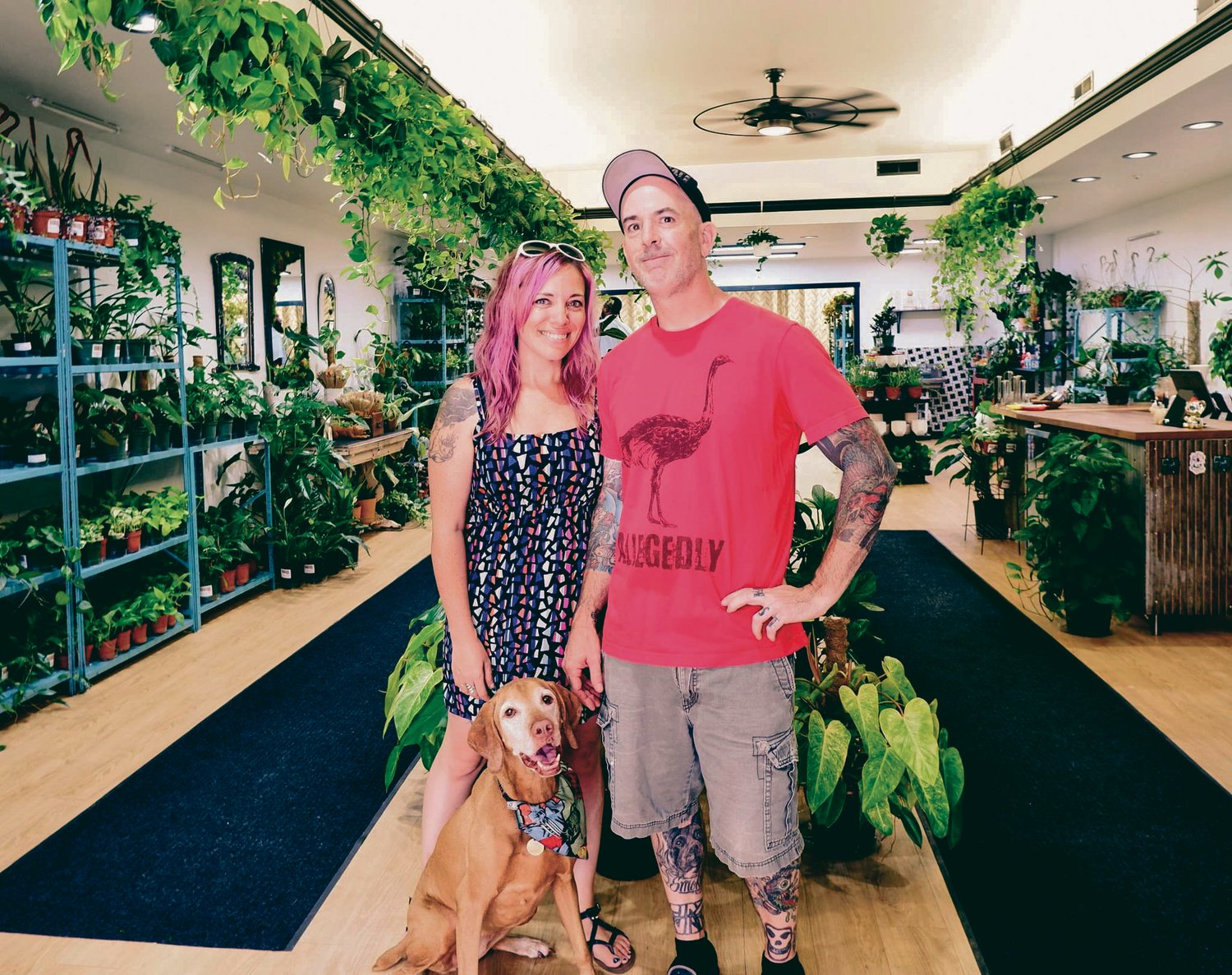 Neva Lee’s, a plant store, has moved to 109 S. Washington Square. Owners Faun Donald and Luke Trusnovec hope to ultimately add a coffee counter, lounge and arcade games.