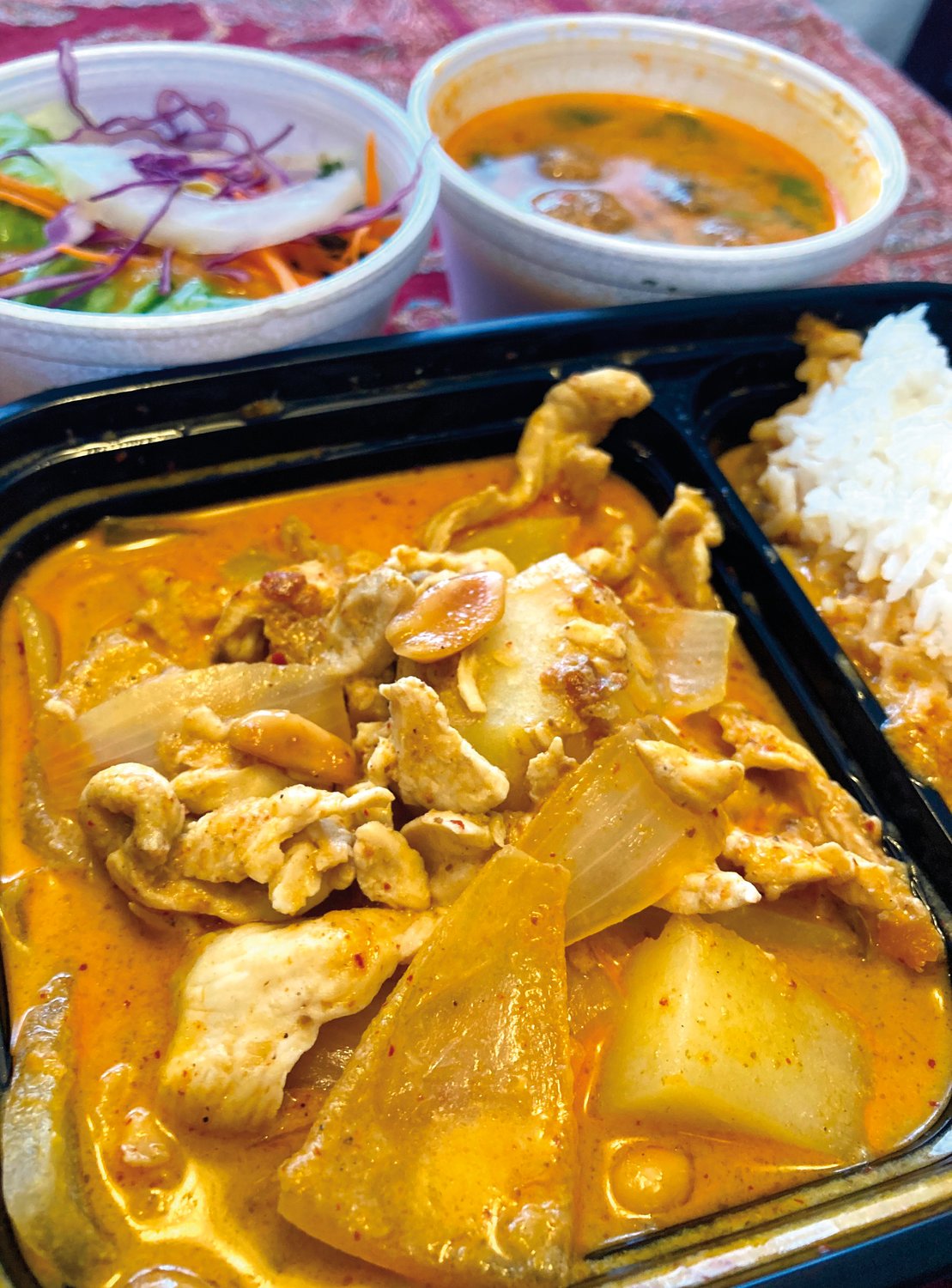 Massaman chicken curry at Thai Princess.