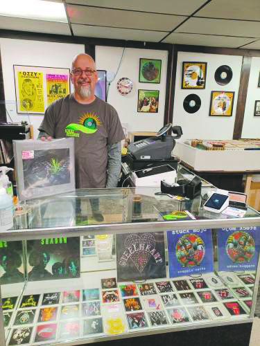 Chris Edmondson opened his record shop, Mi-Rural Records, in October of this year. Already, customers are flocking to the store from all over the state in search of rare finds.