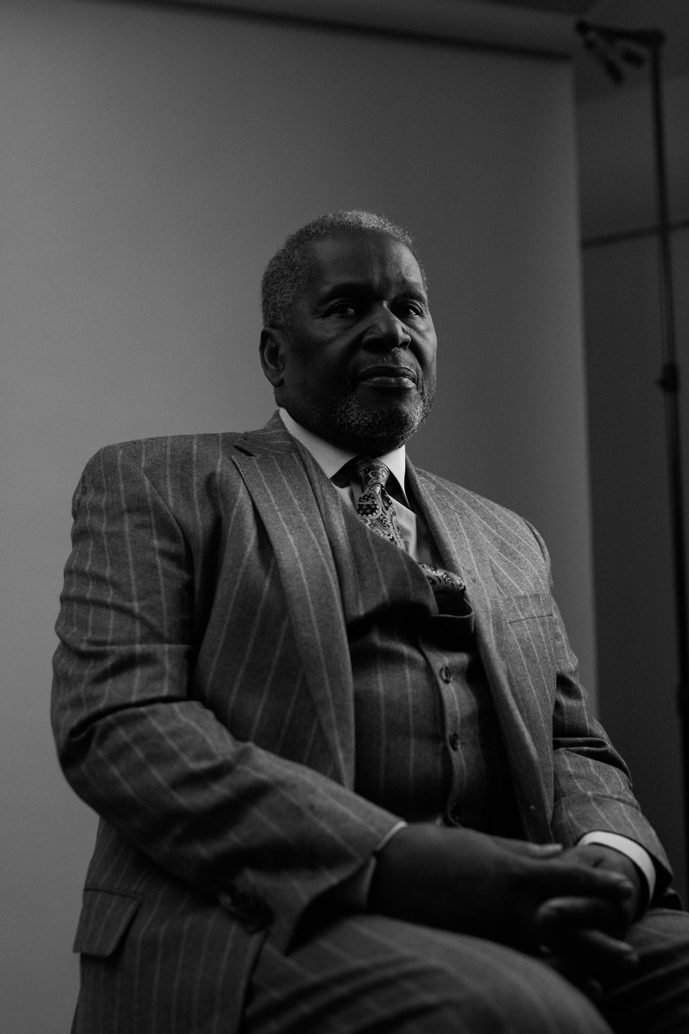 Eugene Cain, 79, a descendant of slaves, is a retired deputy superintendent of the Michigan Education Department. He was also the first administrator of the Shabazz Academy.
