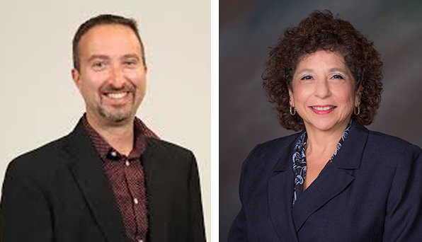 The City of Lansing's planning and economic development director, Brian McGrain, left, resigned last week. Human Resources Director Linda Sanchez Gazella is retiring from the city effective this evening.