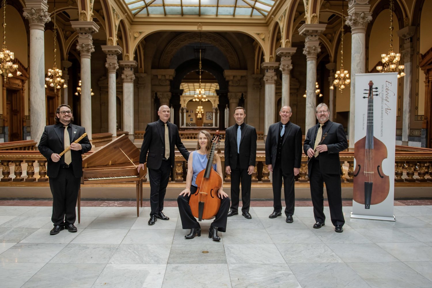 Echoing Air, an Indianapolis-based vocal ensemble with baroque instruments, will present its touring "A Season of Penitence: Music for Lent" concert at St. Paul's Episcopal Church 4 p.m. Sunday