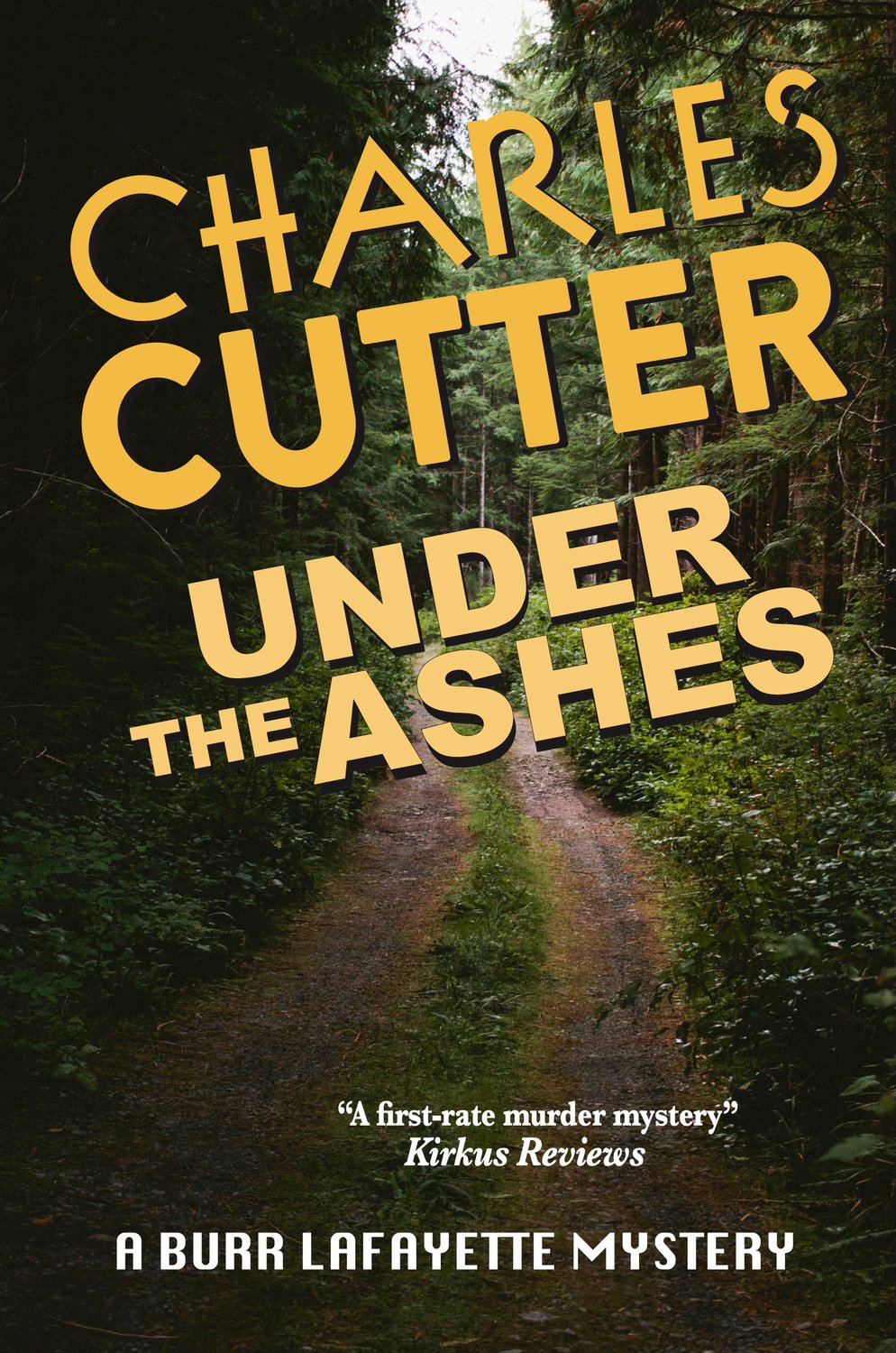 Charles Cutter thriller, “Under the Ashes.”