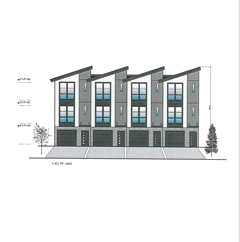 An early rendition of a building in Harry Hepler's as yet unnamed redevelopment project. The project is still in the very early stages and will rely on a rezoning request currently pending before the City Council